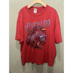 Vintage Chevy Silverado Off Road Rage Men’s Shirt Sz XL Big Print